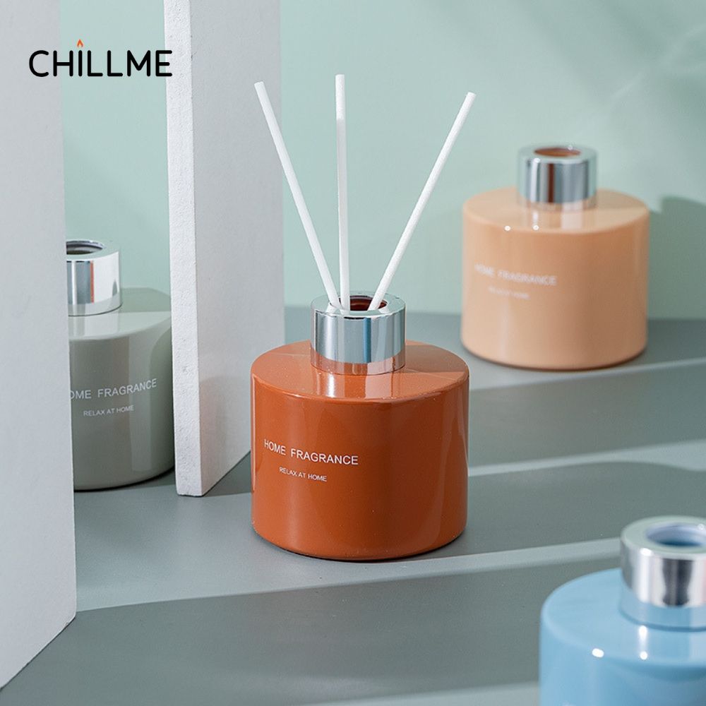  Tinh Dầu Thơm Phòng Chillme Citta 120ml thiên nhiên kèm que gỗ tự khuếch tán khử mùi 