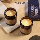  Nến thơm tinh dầu thiên nhiên chillme không khói thơm phòng ngủ an toàn decor đẹp mắt thư giãn Aroma 