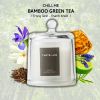 Nến thơm nắp chuông Chillme hương trong lành thanh khiết 150g - Bamboo Green Tea