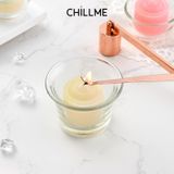  Khêu que dìm bấc nến thơm chăm sóc nến chuyên dụng kim loại không gỉ cao cấp - Chillme 