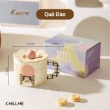  Cốc sứ có nắp đậy trái cây tươi mát Chillme hoạ tiết dễ thương làm quà tặng sinh nhật 