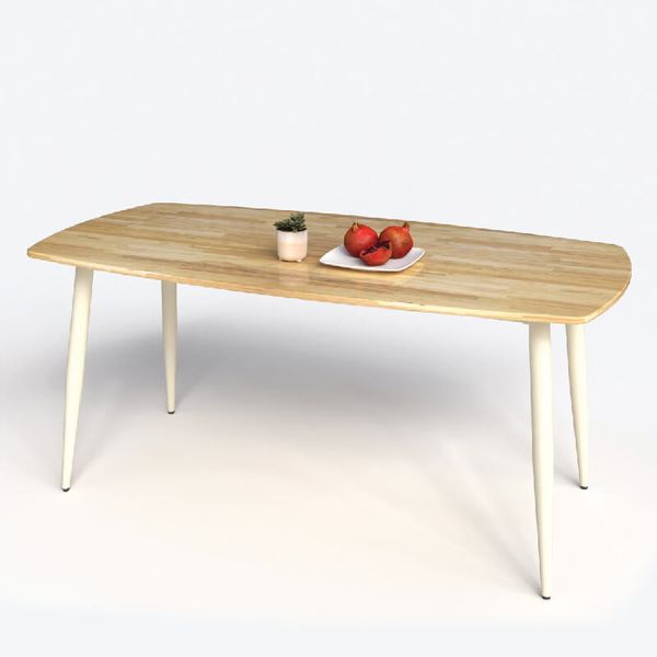 Bàn Ăn Mặt Gỗ Cao Su 1m4 BA01-G14