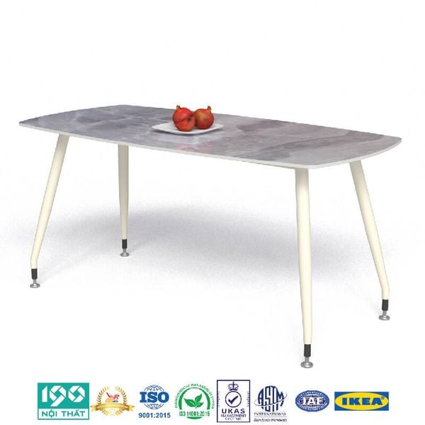 Bàn Ăn Mặt Đá 1m4 BA02-D14