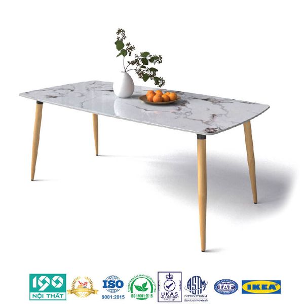 Bàn Ăn Mặt Đá 1m6 BA03-D16