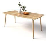 Bàn Ăn Mặt Gỗ Cao Su 1m4 BA03-G14