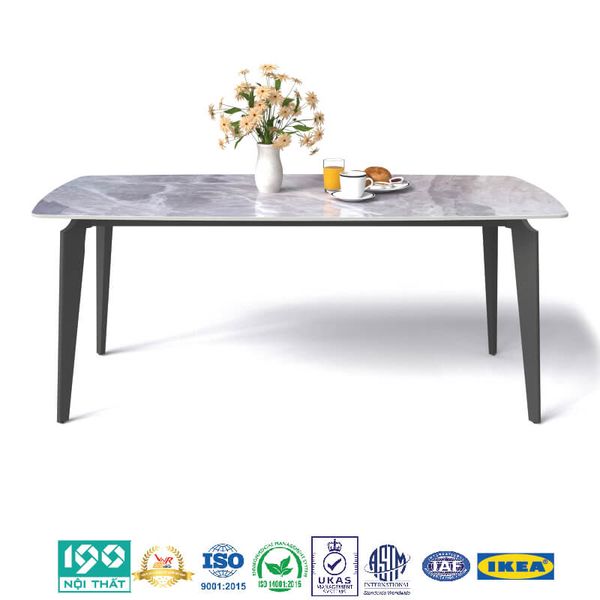 Bàn Ăn Mặt Đá 1m4 BA04-D14