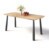 Bàn Ăn Mặt Gỗ 1m6 BA05-G16