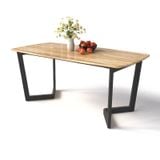 Bàn Ăn 1m4 Mặt Gỗ BA07-G14