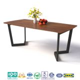 Bàn Ăn 1m6 Mặt Gỗ BA07-G16