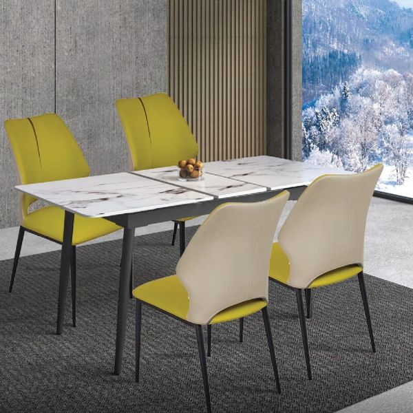 Bàn Ăn Thông Minh Mở Rộng Mặt Đá BA11