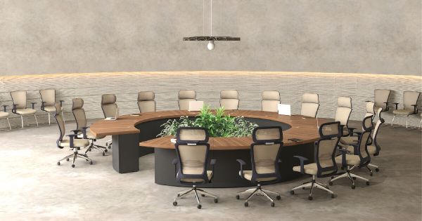 Bàn Họp Tròn BH46T-K