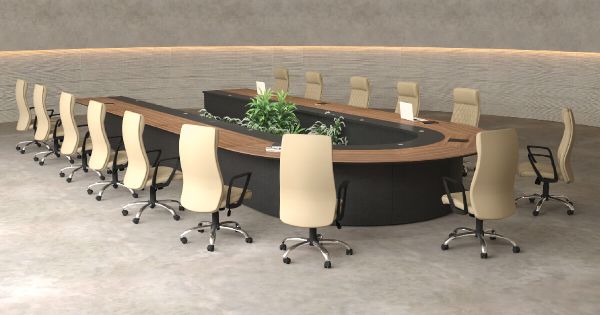 Bàn Họp Tròn Dài 7m BH70U