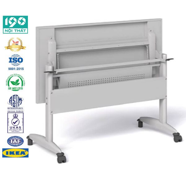 Bàn Họp 1m4 Gấp Mặt BHL14-MS sắt 100%