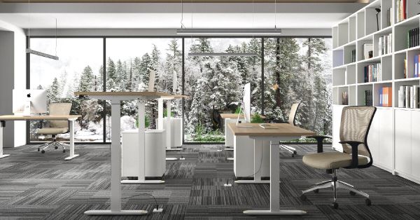 Bàn Nâng Hạ Chiều Cao BTN01 dài 1m2, 1m4, 1m6