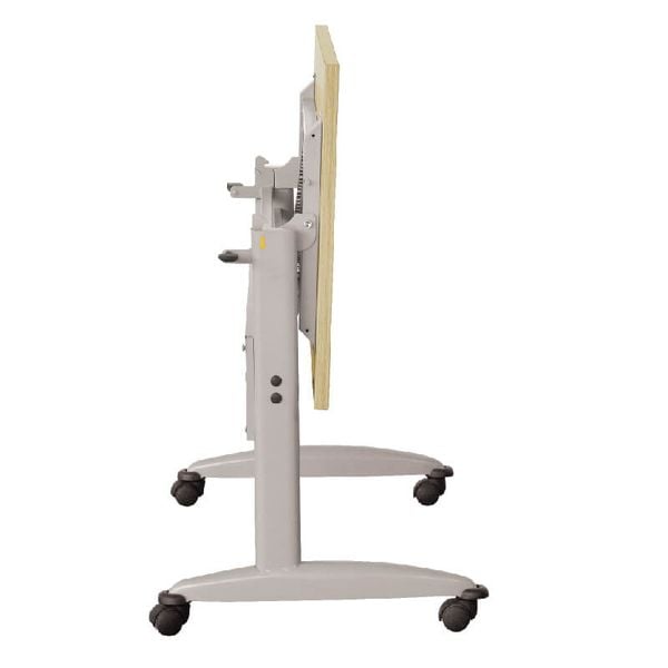 Bàn Gấp 1m4 Chân Sắt 2 Bánh Xe Trước BHL14