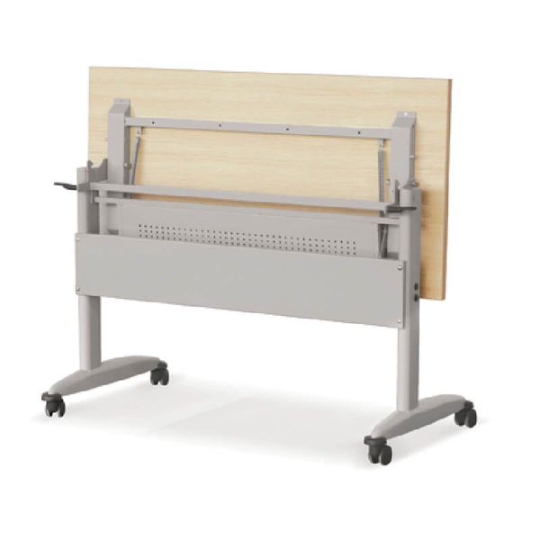 Bàn Gấp 1m4 Chân Sắt 2 Bánh Xe Trước BHL14