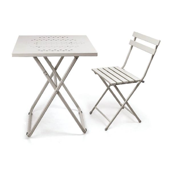 Bàn Cafe Gấp Mặt Sắt BGS231