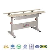 Bàn Học Làm Việc Thông Minh dài 1m1 Trắng Sữa BHS01-LG