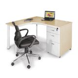 Bàn Chữ L Gỗ 3 Ngăn 1m4  BLT(P)14H5-CO