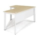 Bàn Giám Đốc Chữ L 1m6 Chân Sắt BLT(P)16-CO