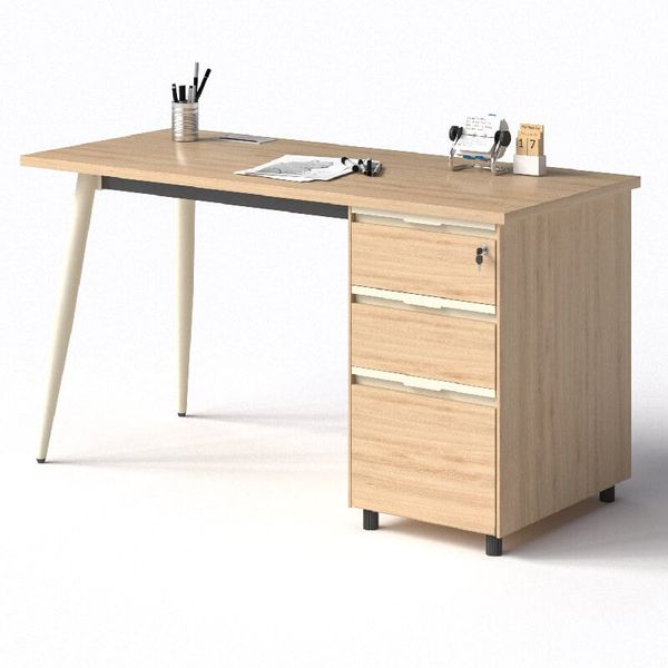 Bàn Làm Việc 3 Ngăn Kéo 1m4 1907B14H6