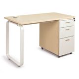 Bàn Làm Việc 1m4 Chân Sắt Cong 1903B14H5