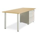 Bàn Làm Việc 1m8 Cạnh Ngăn Kéo Dập Vuông BCT18-HS3