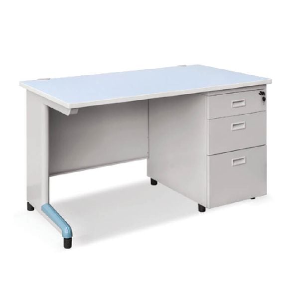 Bàn Làm Việc 1m2 Hộc Dập Bo Cạnh Tròn BS12H-LG (Màu Laminate)