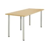 Bàn Làm Việc Đơn 1m8 Chân Thép Tròn BCT18
