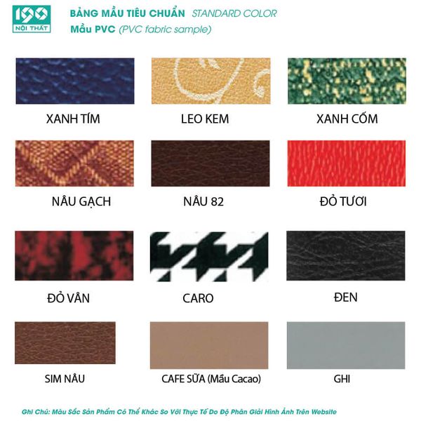 Bảng Màu PVC