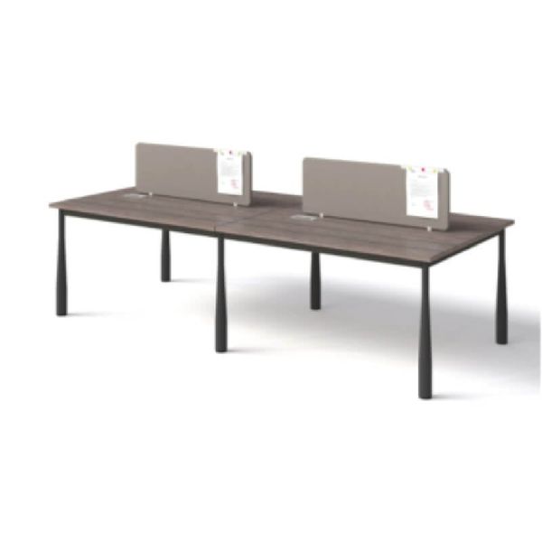 Cụm Bàn Làm Việc 4 Người 1911B12-4 | 1911B14-4