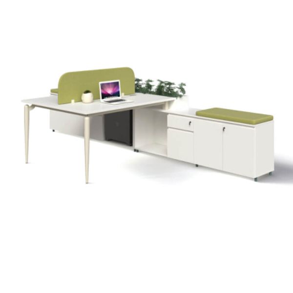 Cụm Bàn Làm Việc 2 Người 241B12-H Có Tủ Phụ