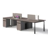 Cụm Bàn Làm Việc 4 Người 1911B12-4H