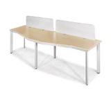 Cụm Bàn Làm Việc 2 Chỗ 2m8 BZCO14-2A