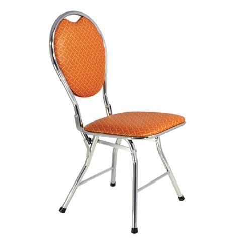 Ghế gấp bàn ăn GG06-M khung mạ Inox