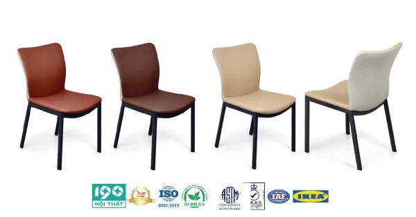 Ghế Ăn, Ghế Bàn Ăn GT2317 | Chân Thép