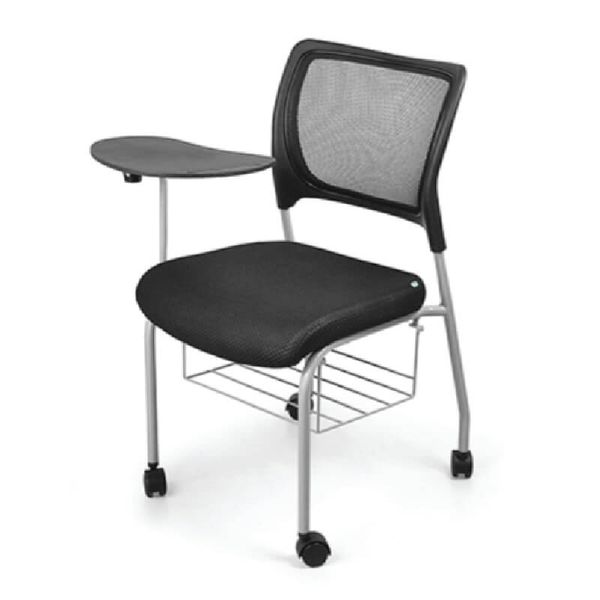 Ghế Liền Bàn GTB04K-S | Khung Sơn, Có Bánh Xe, Khay đồ