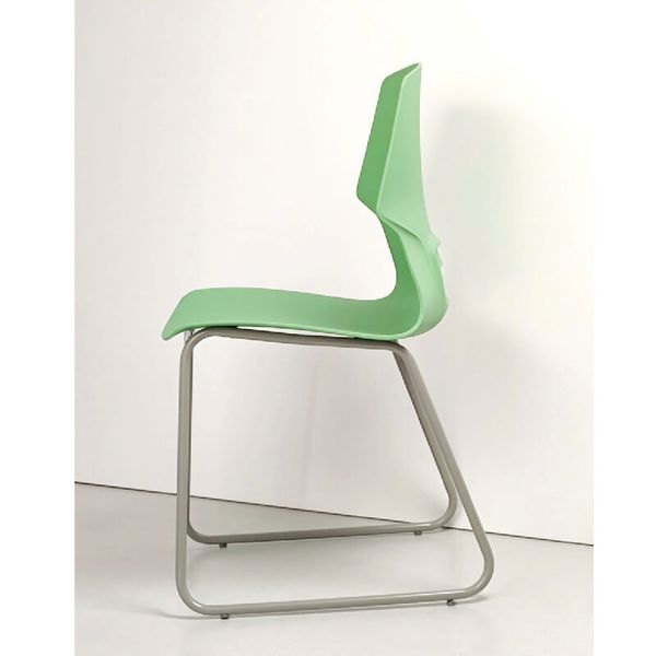 Ghế Nhựa Chân Sắt Sơn và Mạ Inox GT248C