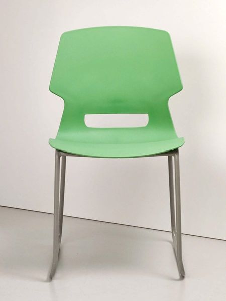 Ghế Nhựa Chân Sắt Sơn và Mạ Inox GT248C