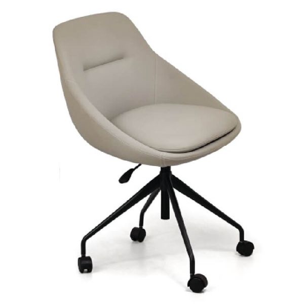 Ghế Xoay GX243B Chân Thép đúc