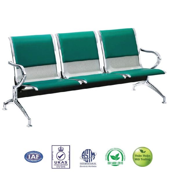 Ghế Chờ GC01MD-3 Đệm PVC