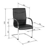 Ghế Quỳ Da Khung Mạ/ Inox GQ04B (Nhiều Màu)