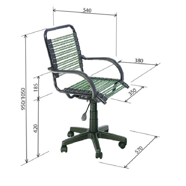 Ghế Xoay Đệm Tựa dây thun CX01