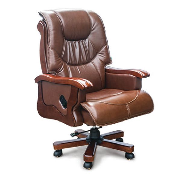 Ghế Giám Đốc GX502 Da Thật Màu Đen