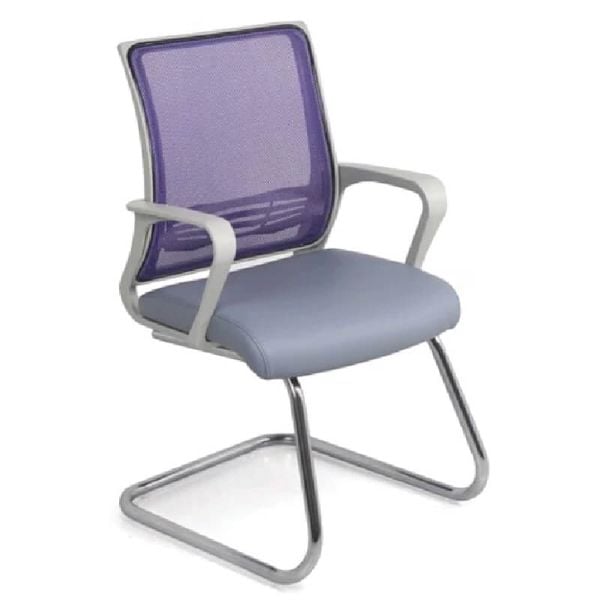 Ghế Quỳ Lưới Tựa Nhựa Ghi GQ12.1B (Nhiều Màu)