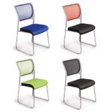 Ghế họp Tựa Lưới Khung Mạ GT08C (Nhiều Màu)