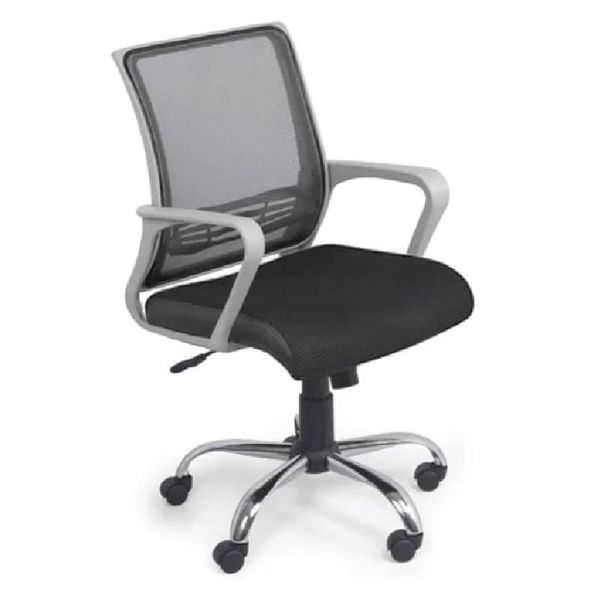 Ghế Xoay Lưới Lưng Ghi Trắng GX302B