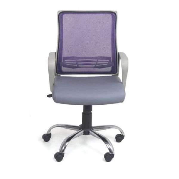 Ghế Xoay Lưới Lưng Ghi Trắng GX302B