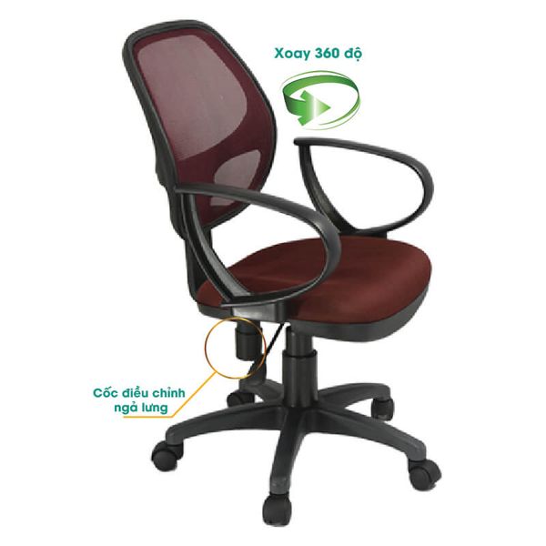 Ghế Lưới Lưng Gật Gù GX05 (Nhiều Màu)