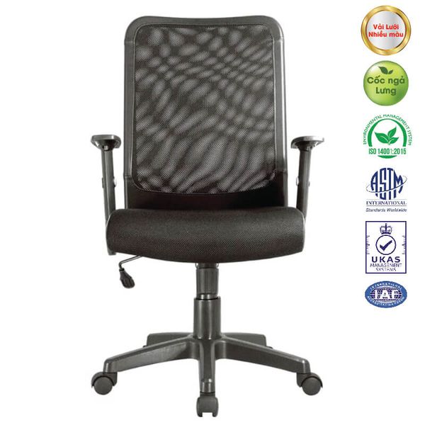 Ghế Xoay Lưới Chân Nhựa GX06-N (Nhiều Màu)